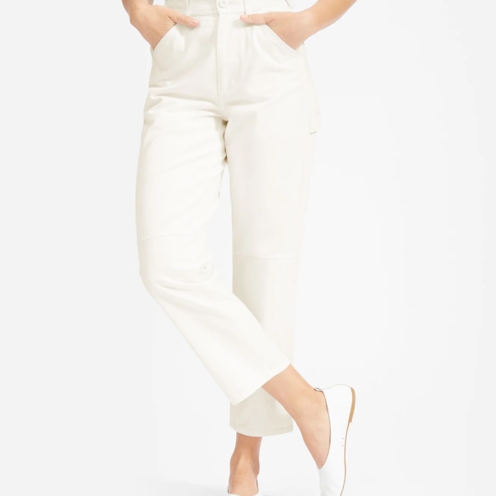 Everlane Carpenter Pants (white)